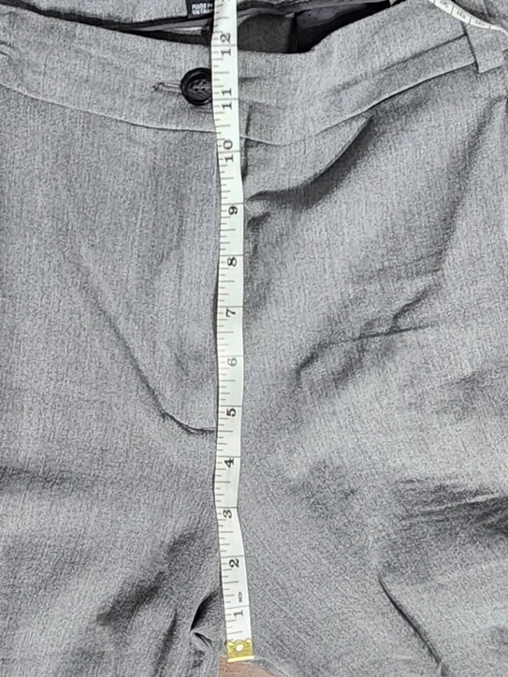 41 Hawthorn 22W Light Grey Heather Stretch Ankle Dress Pants - Picture 13 of 15